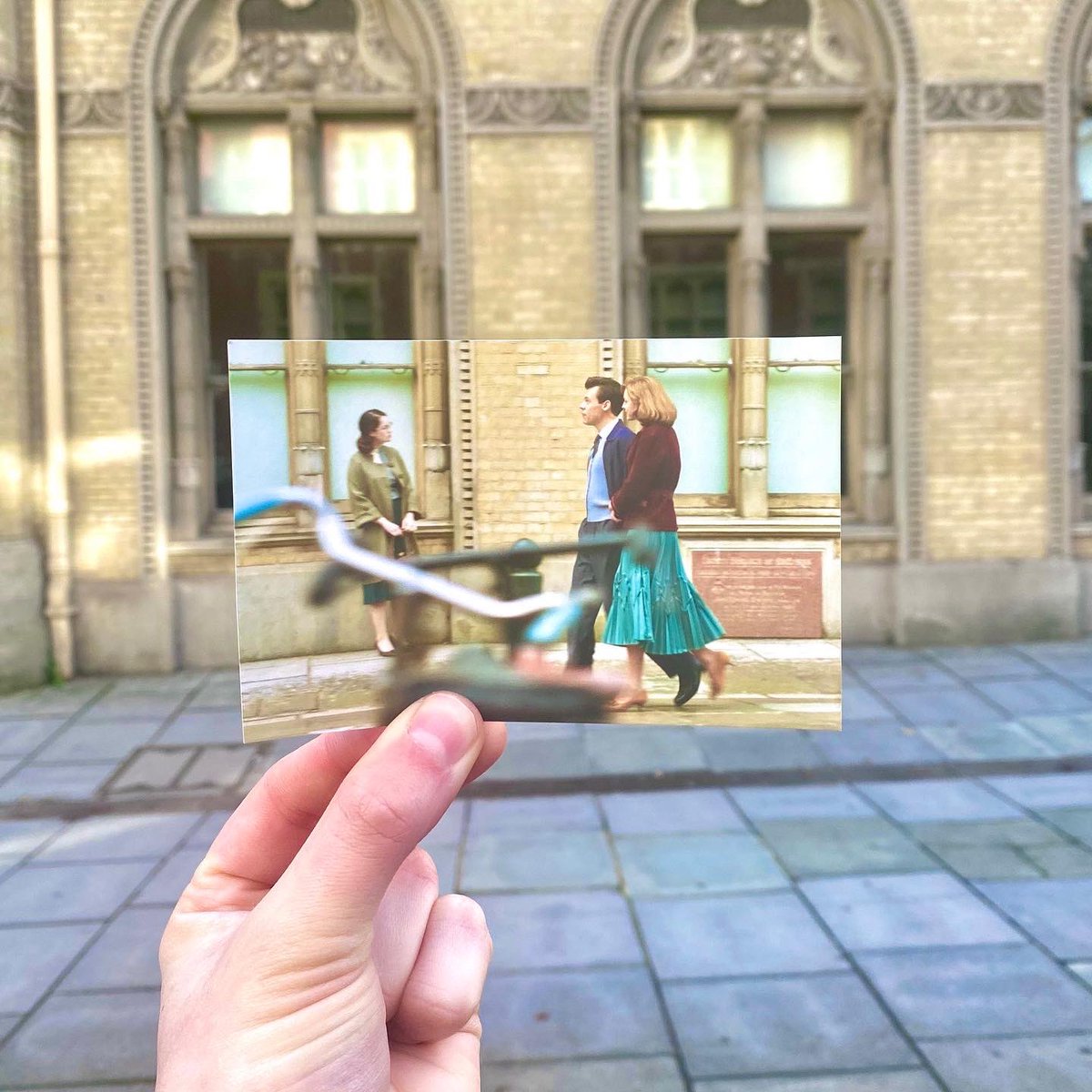 Tom and Marion on a date, captured by SteppingThroughFilm/IG 📸