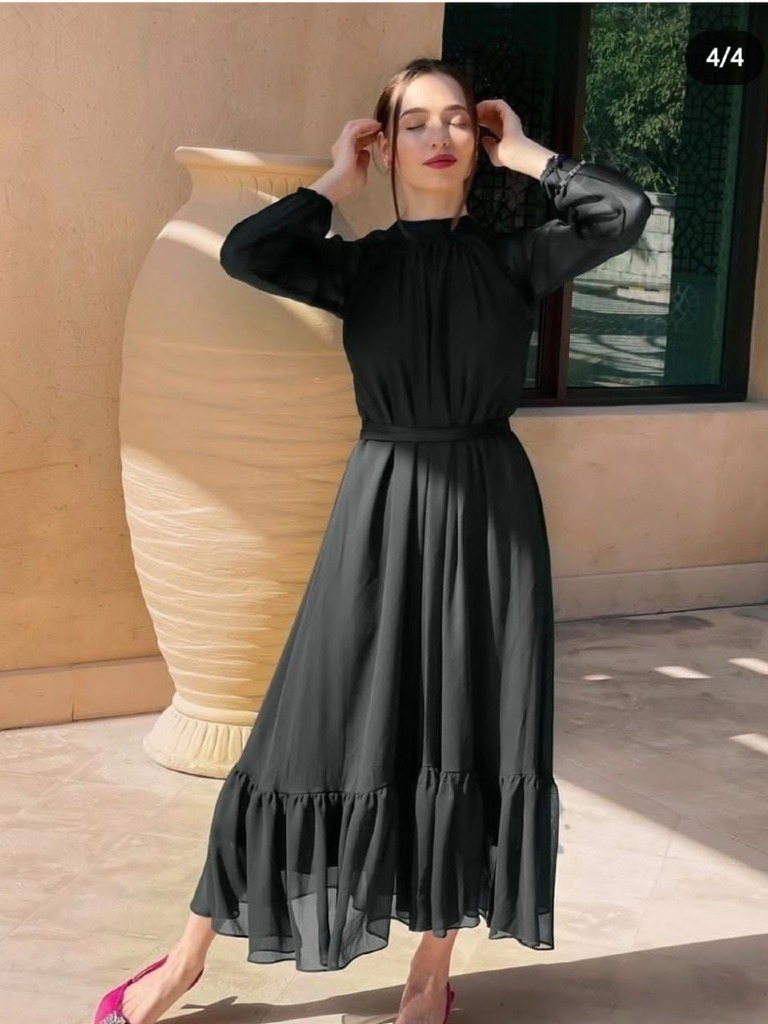 Aadaabonline's tweet photo. *Turkish Frill Chiffon Long Maxi*
Price Rs.950 Order Now π 0301 7310778
Colour : 4
Chest : 22
Length : 48
Fabric : indian shaffon
Gheera : round 96
#CHAFFON #maxi #maxidress #onlineshopping #pakistanifashion #Aadaab #Pakistan #Lahore https://t.co/oGU2iVJXuR