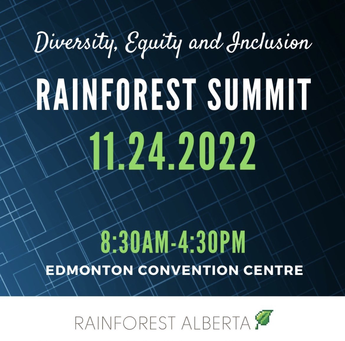 Join us for this informative, interactive summit as we dive into diversity and inclusion in YEG Tech and brainstorm ways to attract talent.

$50 PP Lunch included 

🎟 bit.ly/3gZ9Ino

#startup #entrepreneur #techstartup #leadership #founder #BeYourOwnBoss