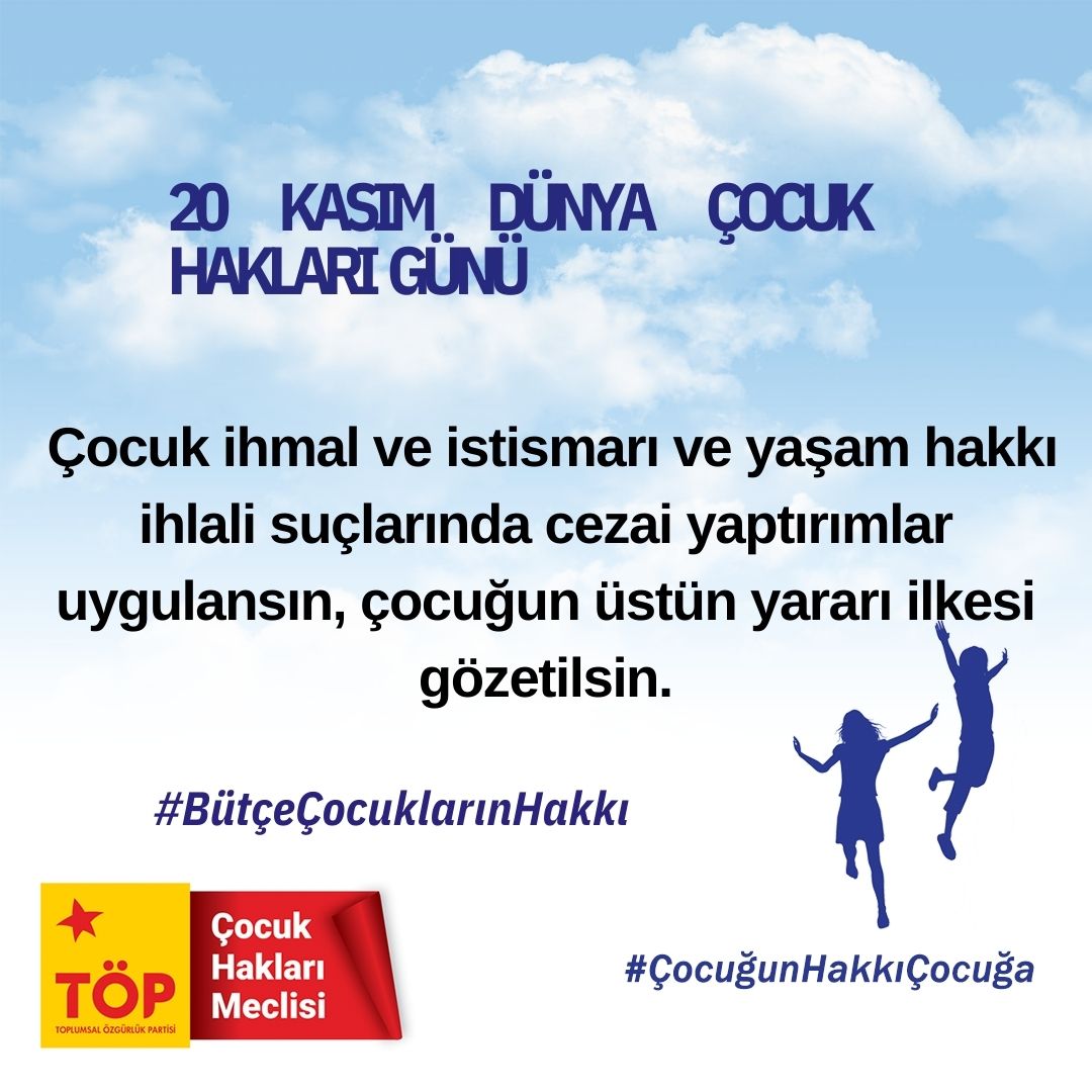 top_cocuk's tweet photo. Bu ülkede çocuklar kendi ölümlerinden sorumlu tutulup, asli kusurlu bulunuyorlar!
Çünkü onların değil devletin, iktidarın, kurumların, şirketlerin üstün yararı gözetiliyor!
Çocukların yararını gözeten bir ülkeyi kuracağız.
#BütçeÇocuklarınHakkı https://t.co/Mvhx2kqlcu