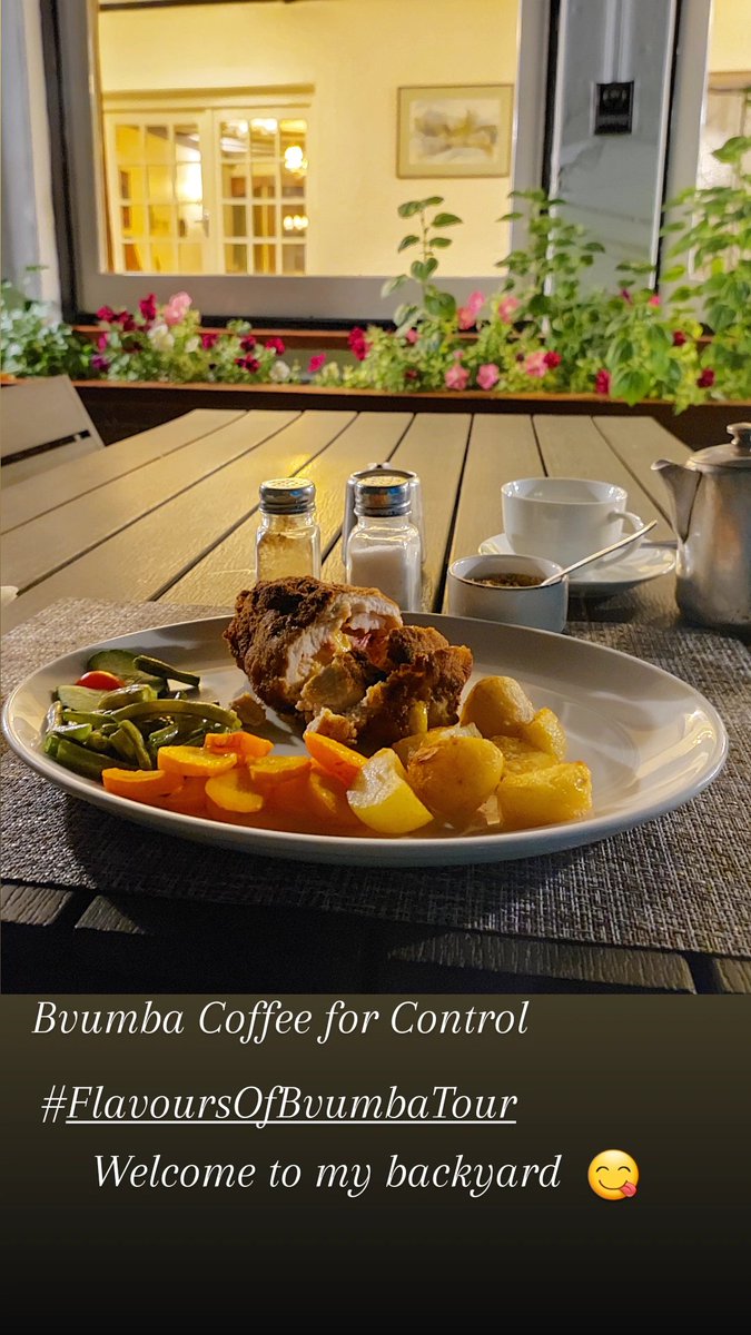 Sarutheone's tweet photo. Chicken Cordon Bleu π at White Horse Inn #FlavoursofBvumba https://t.co/vY9NJCMsg1