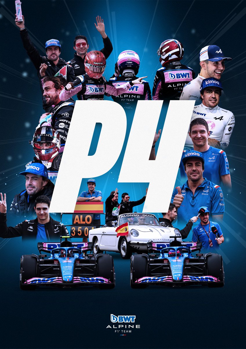supplensois's tweet photo. #France 🇫🇷 #Formule1 #Ocon31 #Alonso14 #AlpineF1Team 🅿️4⃣ Esteban Ocon et Alpine ont décroché une belle 4e place au championnat des constructeurs 2022 de F1 ! 🏁 https://t.co/D5fCREx6HU