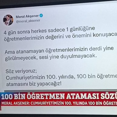 By_UgurE's tweet photo. Çok iyi kamuoyu oluşturduk. 100 bin talebi inanılmaz destek görüyor. Muhalefet partileri Genel Başkan düzeyinde destek veriyor. Seçim öncesi tamda istediğimiz buydu zaten. Bu şekilde mücadeleye devam edersek inanın 100 bin atamayı alırız.💪

#YüzyılınAtaması24Kasımda https://t.co/bchw7lzd07