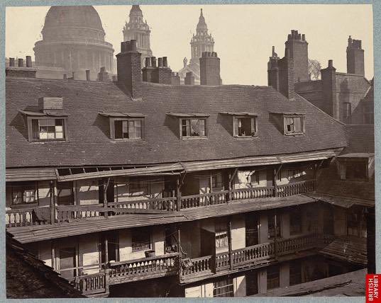 arisroussinos's tweet photo. We experience London as a Victorian city, but the Victorians themselves inhabited a still partly medieval and Tudor streetscape: this doesn’t really come across in TV/film adaptations https://t.co/R7PXTQ93G9