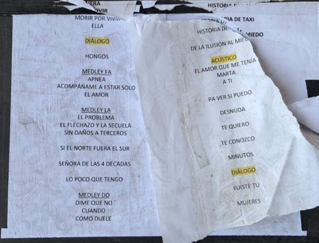 PartySV on Twitter "Setlist de el día de ayer Arjona en El Salvador