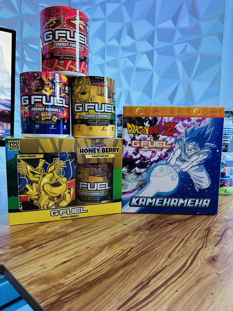 G FUEL® on Twitter "RT ES_FTW 🔴HUGE GFUEL DELIVERY DAY! What do I
