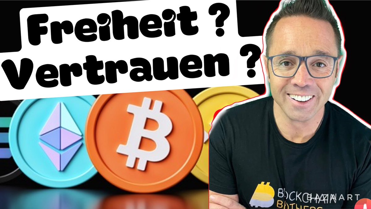 Freiheit, Vertrauen in Börsen. #binance #bitpanda #blockchainbrothers youtu.be/7eebCzAsJws via <a href="/YouTube/">YouTube</a>