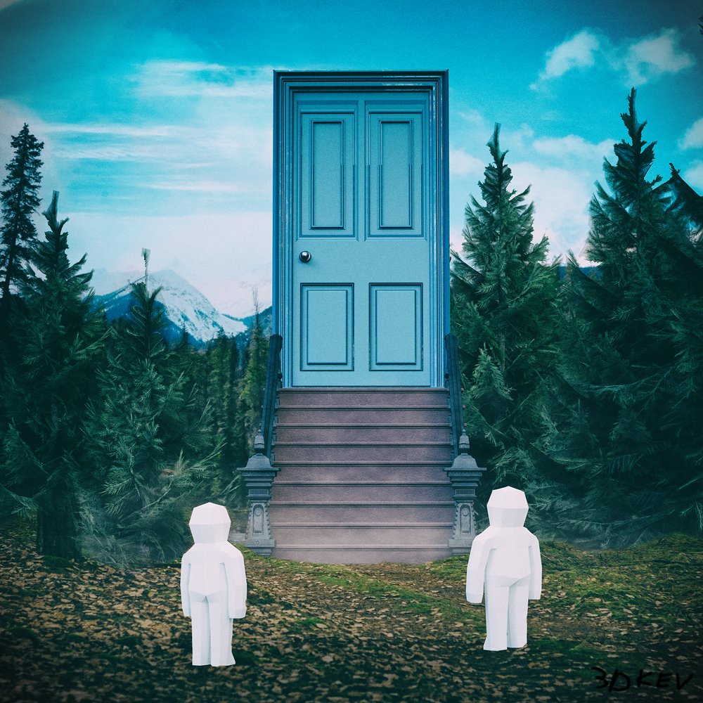 Let’s take a few steps together,
And see where our actions take us.

Poem by <a href="/PilarOrti/">Pilar Orti</a> 
#b3d #surreal #technoman