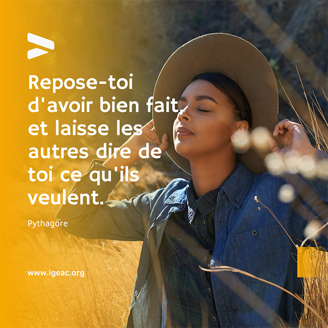 Institut_Igeac's tweet photo. La sérénité face à la critique destructive :
« Repose-toi d'avoir bien fait, et laisse les autres dire de toi ce qu'ils veulent. » Pythagore
#IGEAC #wasexo #citation https://t.co/LqTNfbe2EA