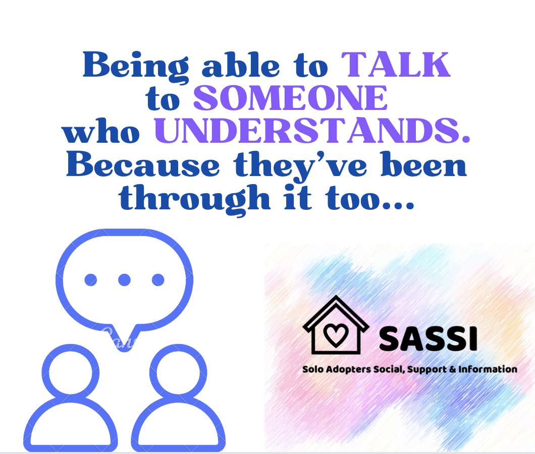 SASSI is closer to getting started.We could do with your help to #SpreadTheWord.Do you know Solo Adopters who will benefit from supportive peers? Send them to SASSI.Keep an eye on this page. Like us, share us and promote us. Details of how to become members will be coming soon!