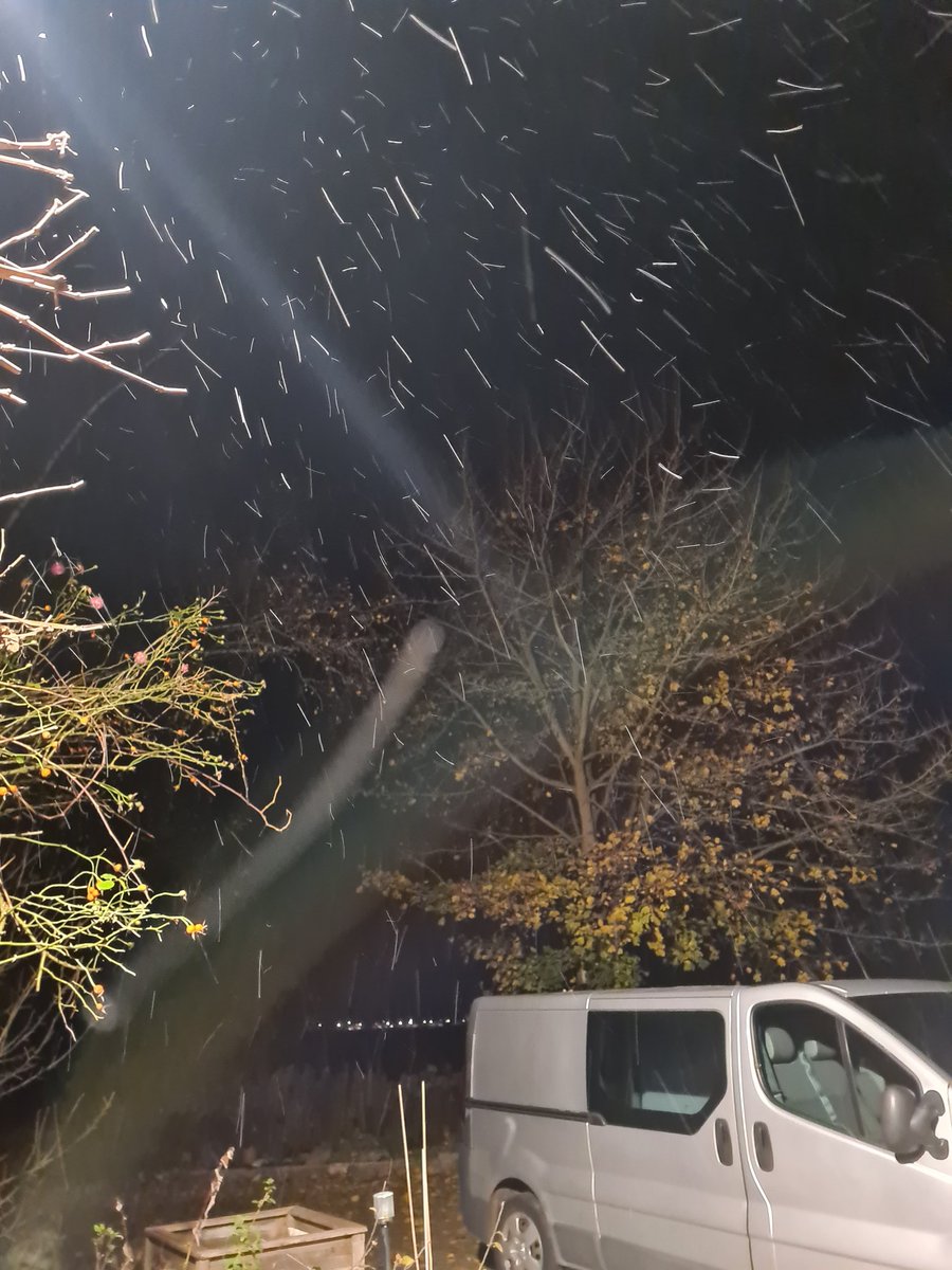 Ladys and gentlemen, het sneeuwt.