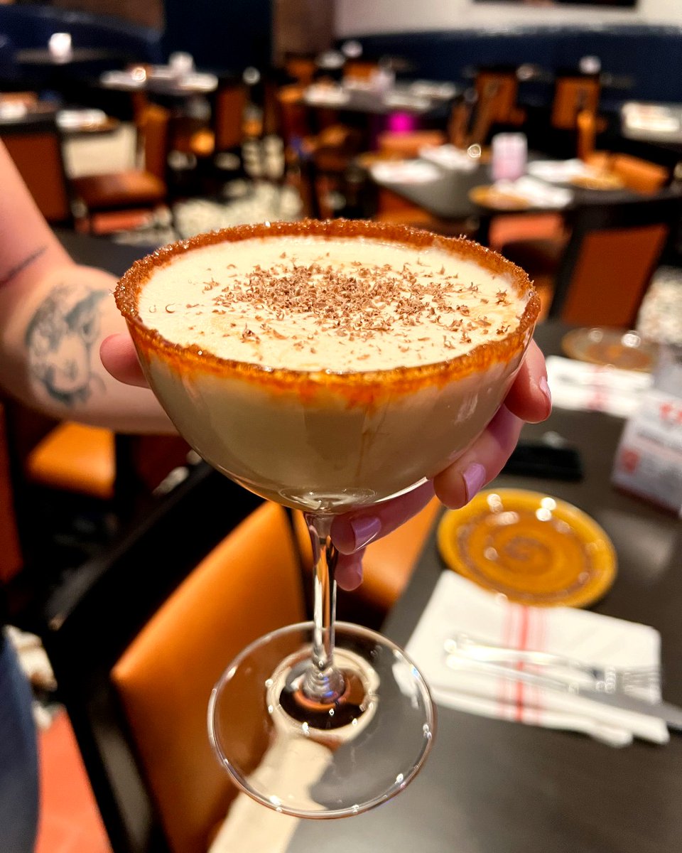 Her: Let's get dessert.
Him: Let's get drinks.

With our Chocotini, why not have both? 🍸