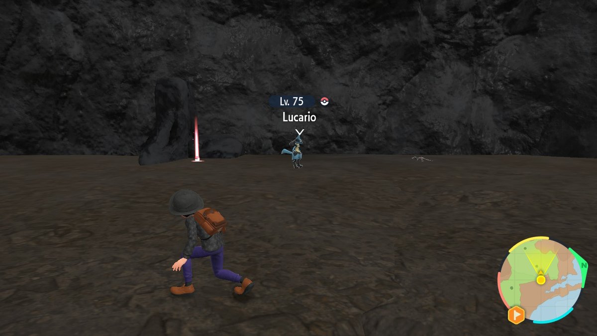 Digishares's tweet photo. Tera Lucario but no glow, just chilling in a lvl 30 cave #PokemonScarletViolet #NintendoSwitch https://t.co/LA9BRi7WUf