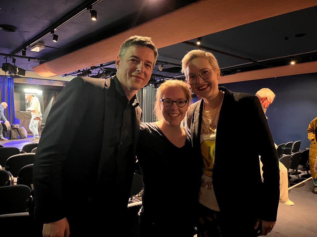 irenewesterweel's tweet photo. Nagenieten 🙏🏻❤️ @JonasWinterland @LeonieMeijer @theaterbellevue https://t.co/k7qxrc3FFX