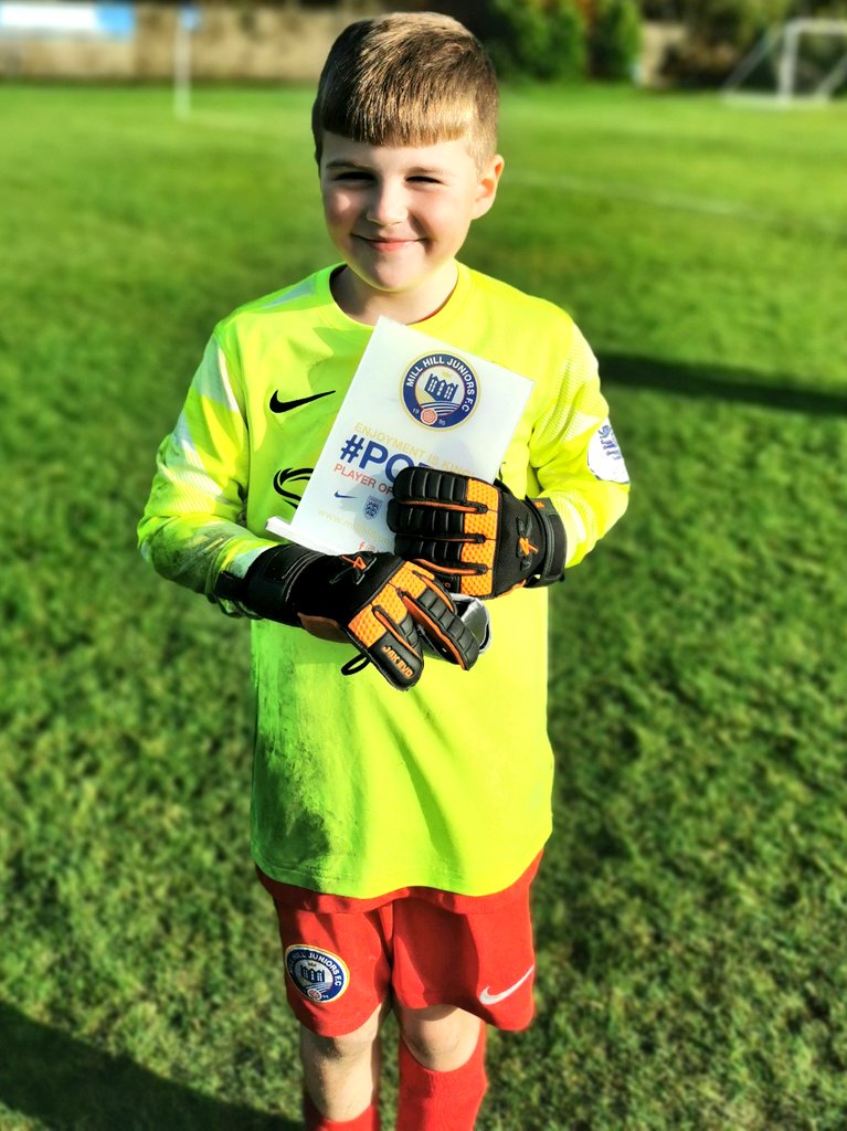 Super proud of Dogboy today, first game back in goal after breaking his arm 🙌⚽ potm 💪🏼