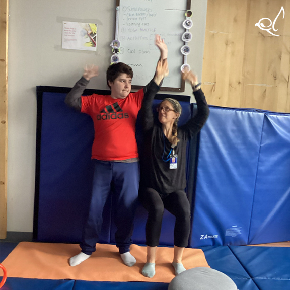 We tailored our obstacle course to focus on building leg strength this past week. #eyaslanding #merlindayacademy #chicago #westloop #therapygym #pediatricgym #kidsgym #therapy #therapyclinic #pediatrictherapy #therapyprogram #obstaclecourse #strengthening #grossmotorskills