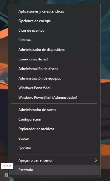Menú oculto de Windows 10 y 11 con acceso herramientas de Windows:

➡️ Tecla Win ➕ X

✅Administrador dispositivos, discos, tareas
✅PowerShell
✅Ejecutar
✅Sistema
✅Apagar equipo
✅Aplicaciones
✅Conexiones red
✅Visor eventos
✅ Configuración