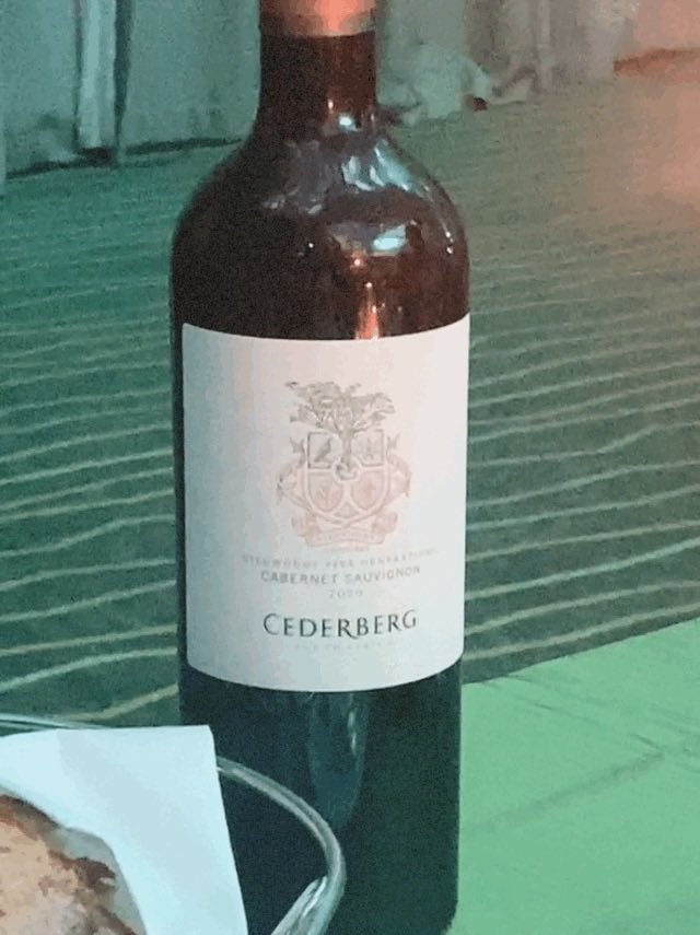 almar_creighton's tweet photo. @DinersClubSA what a blast! Congrats to Jerome for winning the #Dinerswinemakers  young winemakers award with this beautiful #cabernet-sauvignon paired with this mouth watering Seared Beef filled as a starter. @HesterHahn74 thank you once again! https://t.co/29JDqXCGLf