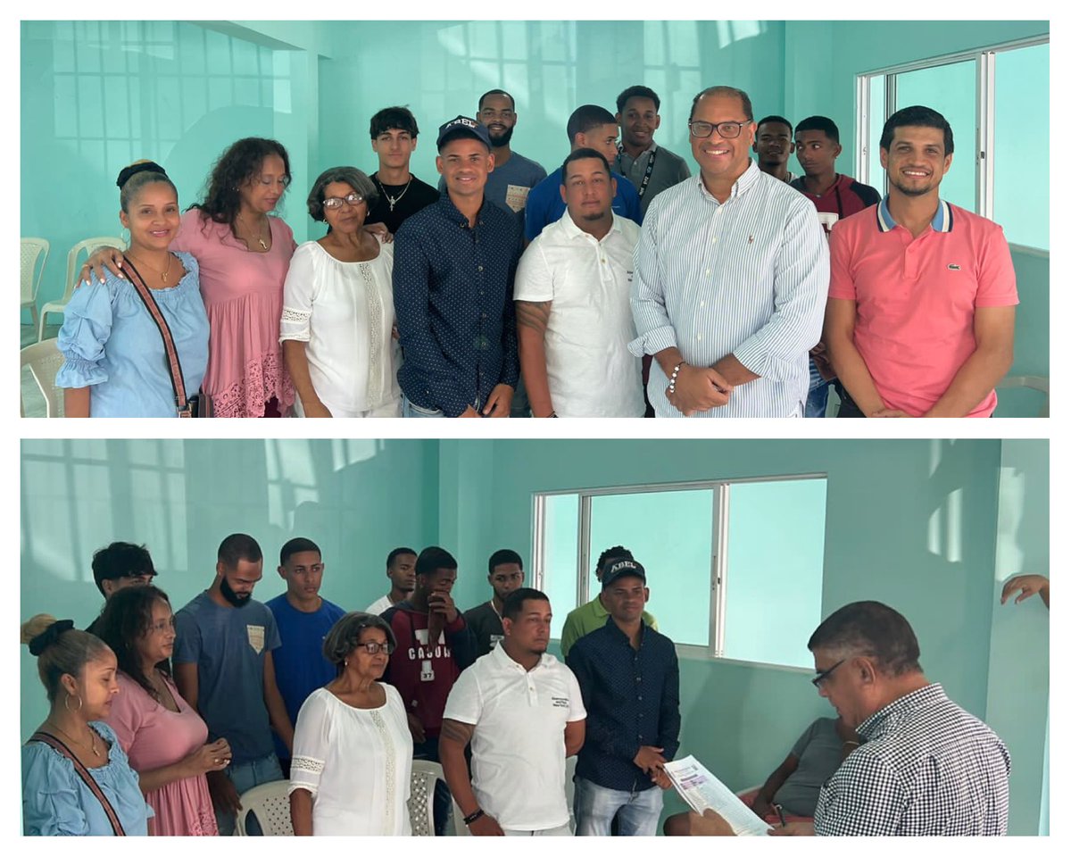 MiguelAlmontee's tweet photo. En el día de hoy, fuimos juramentado como nuevo Presidente del Intermedio 16 del partido de la Liberaciòn Dominicana PLD. El Dr @WadyMusa Presidente Municipal &amp; Ing @jose161528 Coordinador Electoral realizaron el acto de juramentacion. https://t.co/p49F5GdLXy