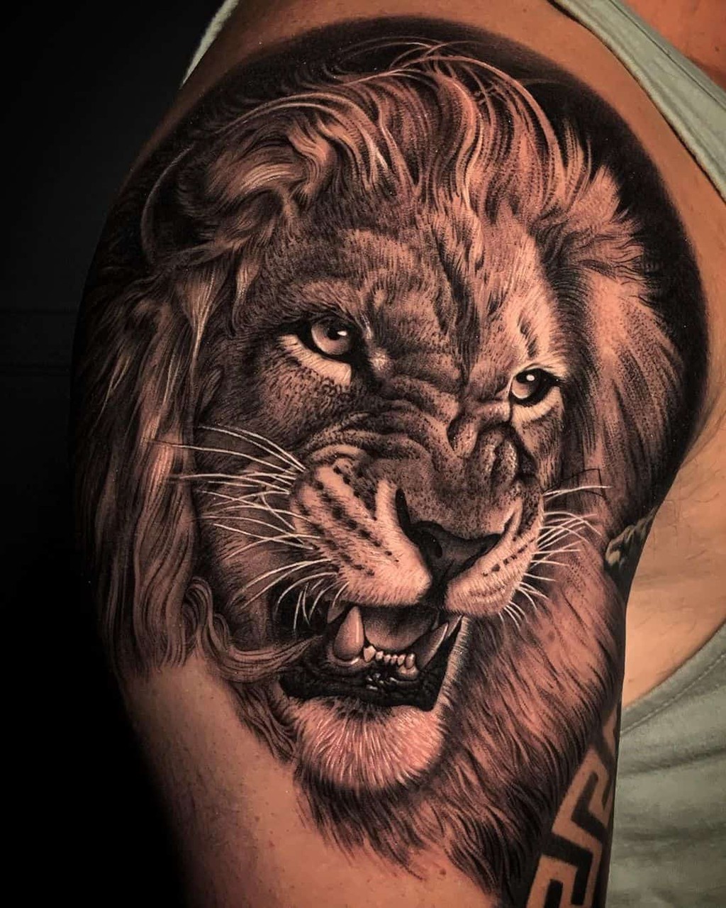 Fierce Lion Tattoo Ideas for Women  Men  Tattoo Glee