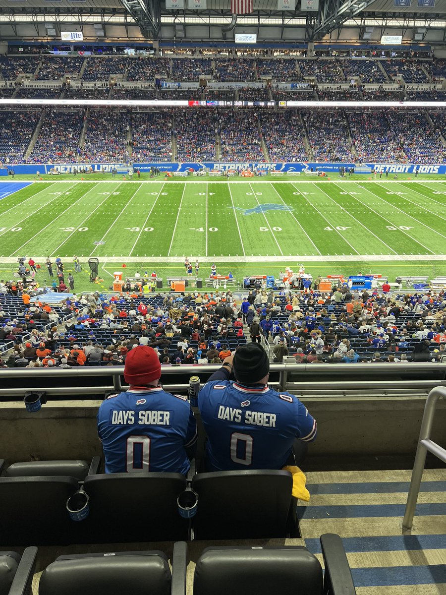 Bills mafia has arrived at Ford Field #billsmafia <a href="/BarstoolBigCat/">Big Cat</a> <a href="/PardonMyTake/">Pardon My Take</a> <a href="/PFTCommenter/">PFT Commenter</a>