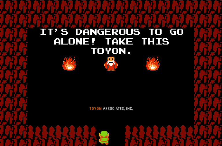 BotDangerous's tweet image. It's dangerous to go alone! Take this toyon.