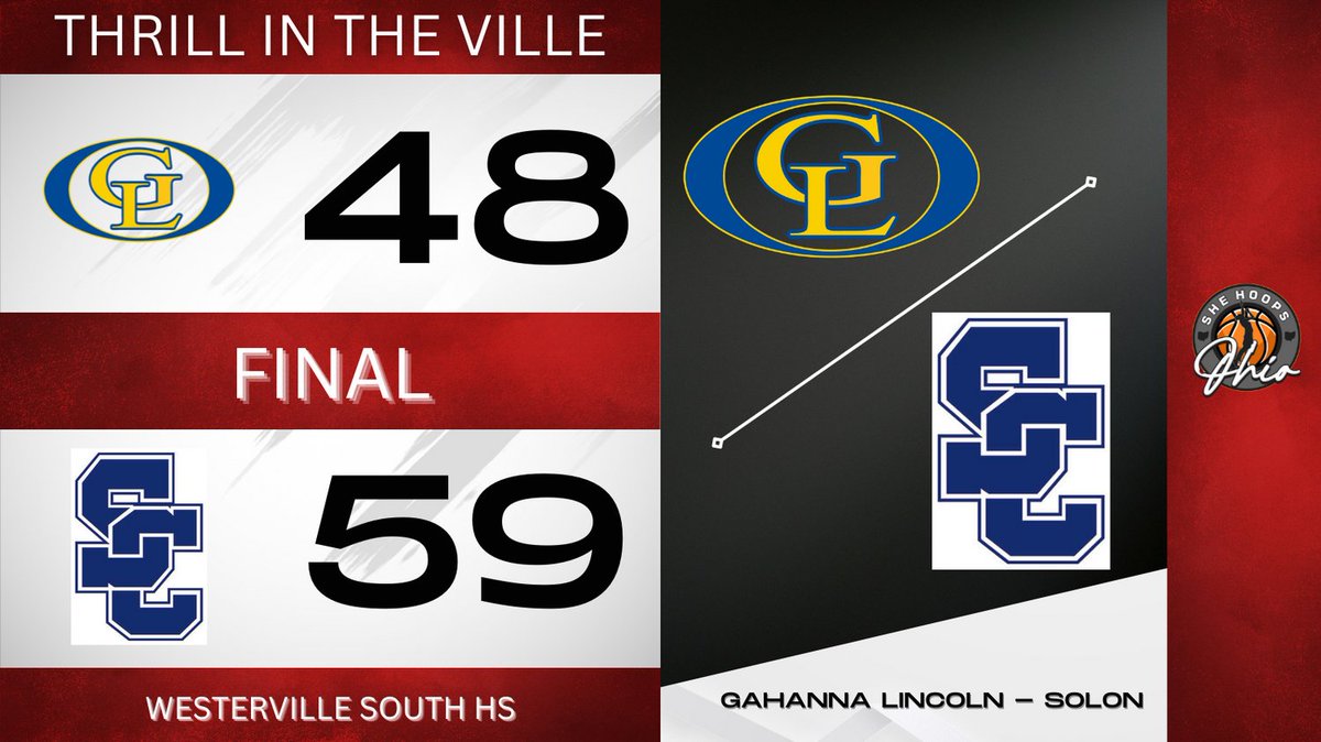 Thrill in the Ville Game 10 Final - Solon's pace is too much to handle and they outlast Gahanna 59-48! #TITV #SheHoops