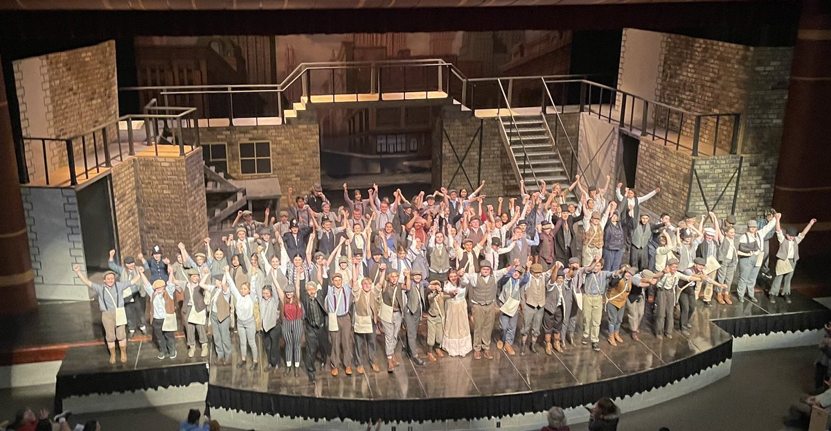 This show is simply incredible! If you haven’t seen, don’t miss the final night of Newsies this Monday at 7:00 PM.