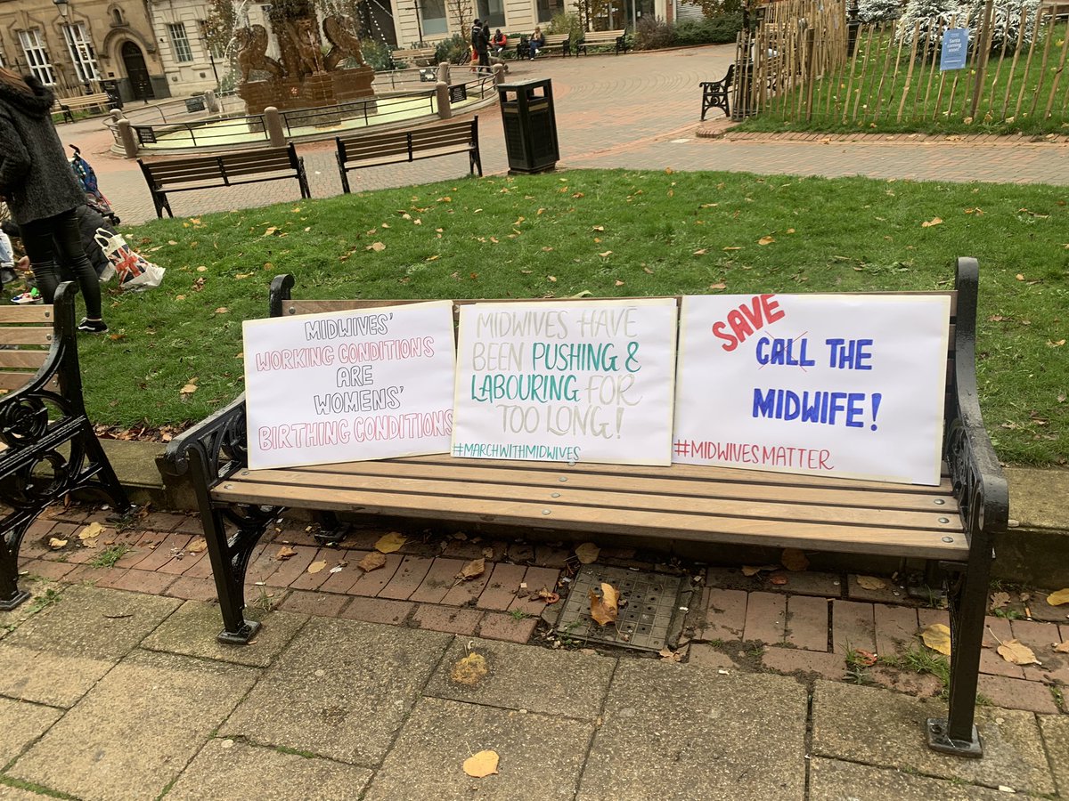 katie_wigston's tweet photo. So many fellow students at the March today. Fighting for our futures.  #MarchWithMidwives https://t.co/oIW0BJXiDV