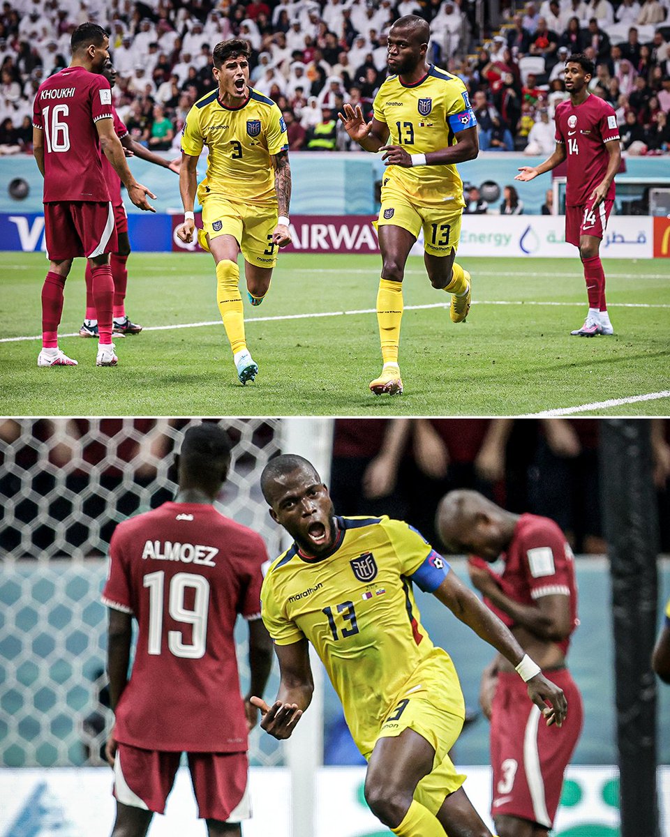 Qatar is the first host nation in World Cup HISTORY to lose their opening match 😳