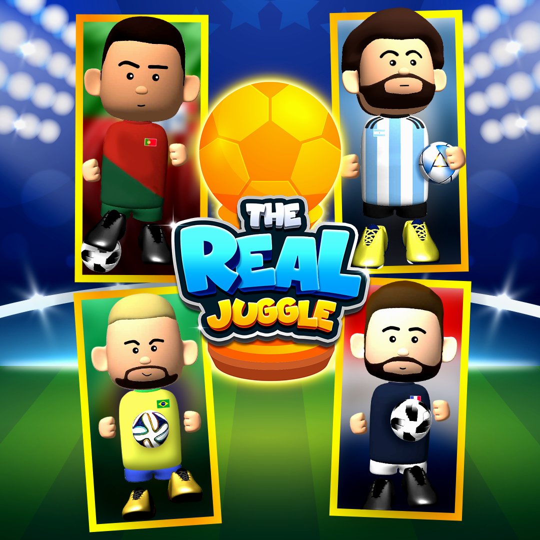 Kick off the 2022 World Cup with us and play The Real Juggle ⚽️ You may not be on the field with your favorite team, but this is your chance to show off your freestyle football skills, and prove that you have what it takes to be a champion! 🏆️

🙌 app.adjust.com/inl1b5r_u79kdw4