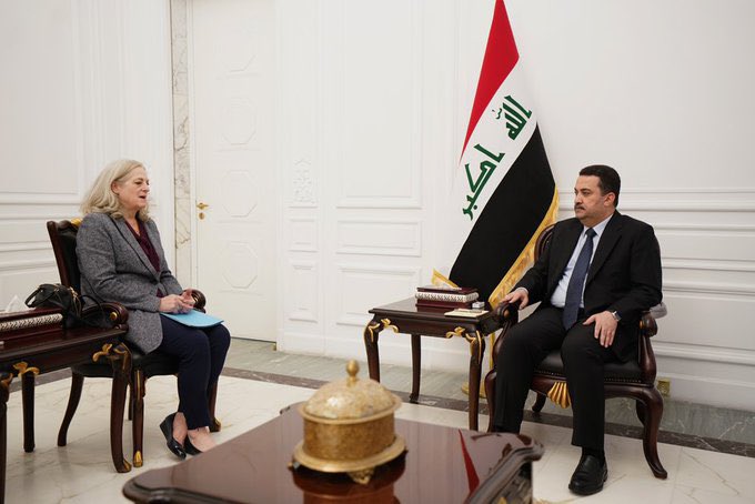 موجز الأخبار 🇸🇦 on Twitter: "رئيس وزراء العراق والسفيرة الأميركية