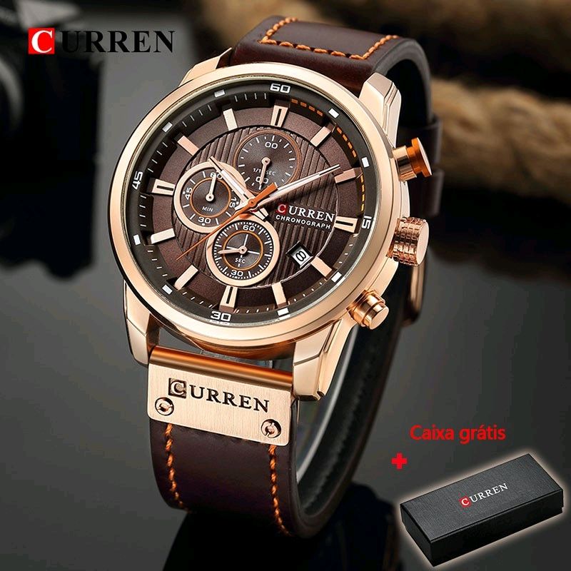 DboraOSantolin's tweet photo. Dê uma olhada em Curren Moda Data Quartz Homens Relógios Top Marca De Luxo Masculino Relógio Cronógrafo Esporte Mens Relógio De Pulso 8291 por R$89,99. Compre na Shopee agora! #shopee  https://t.co/8dbkEXTMuB https://t.co/AXWpSSpFFr