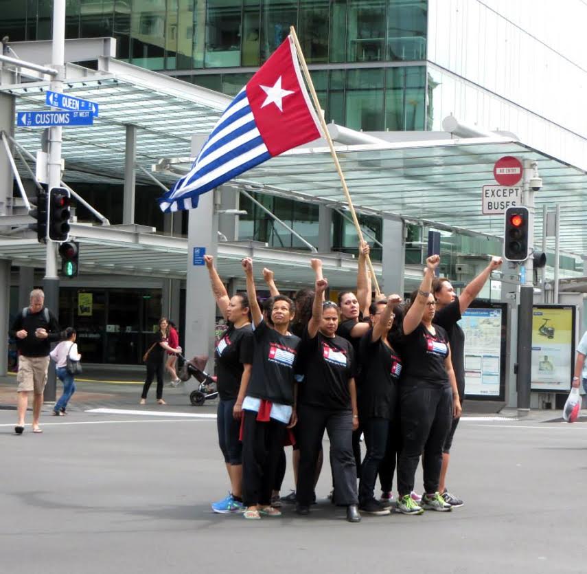 International solidarity for a #FreeWestPapua. Wherever you are in the world, raise the flag!