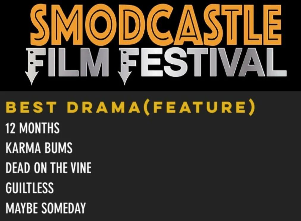 DeadOnTheVineM1's tweet image. BREAKING!! We have been nominated for Best Drama, Best ActorX2 and Best Ensemble at the @SModcastle film festival. Amazing work everyone. #filmfestival #smodcastle #awards