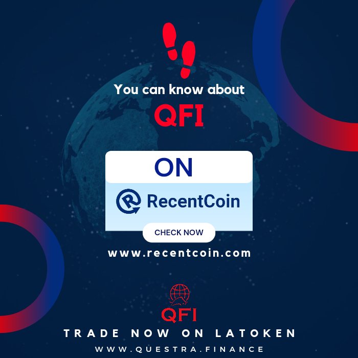 QfiOfficial's tweet photo. Now track about #QFI on #RecentCoin every second ๐ค๐ธ๐
https://t.co/SFfE4mWuFz
Something big is coming up soon ๐๐
.
.
#qfi #qfitoken #latoken #airdrop #crypto #RecentCoin #cryptocurrency #nft #marketplace https://t.co/oXKKH2TCnz