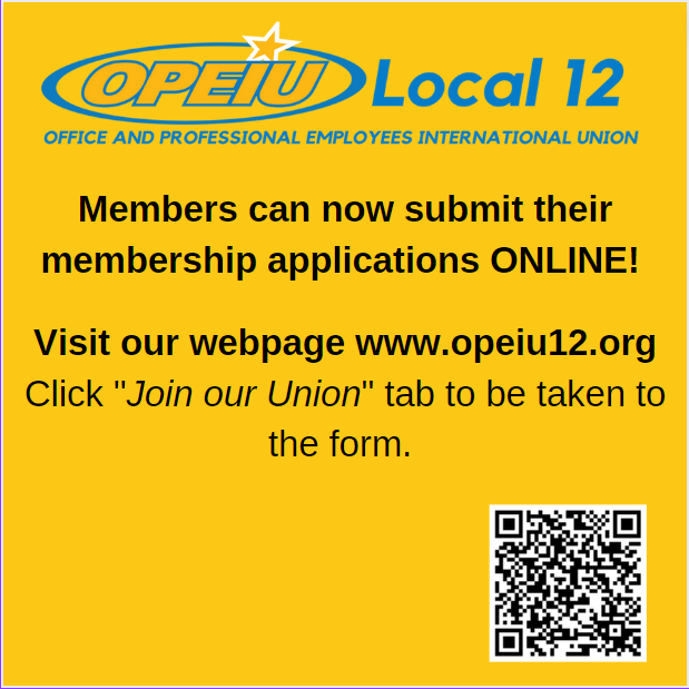 Members can now submit their membership application online! 
opeiu12.org/JoinOurUnion.a…