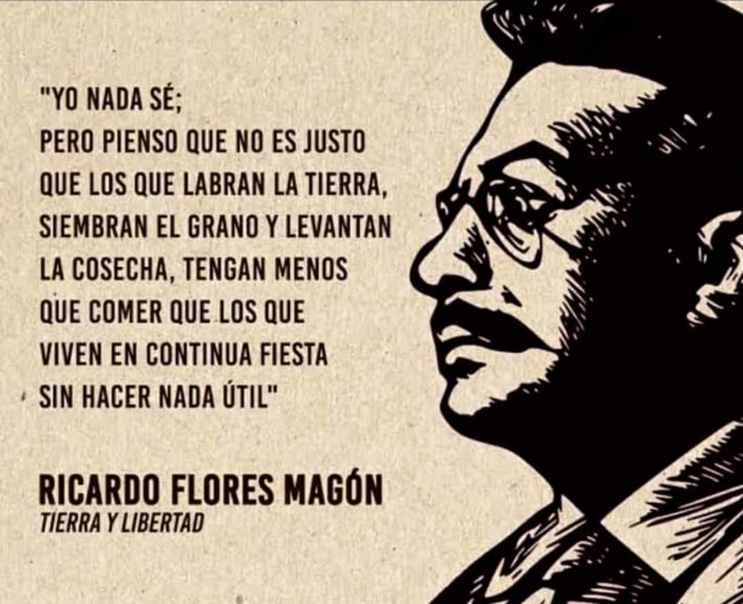 Hoy celebramos el 112 Aniversario de la #RevoluciónMexicana 🇲🇽

#RicardoFloresMagón es considerado precursor de la Revolución Mexicana, gracias a sus ideas y activismo contra la dictadura de Porfirio Díaz.