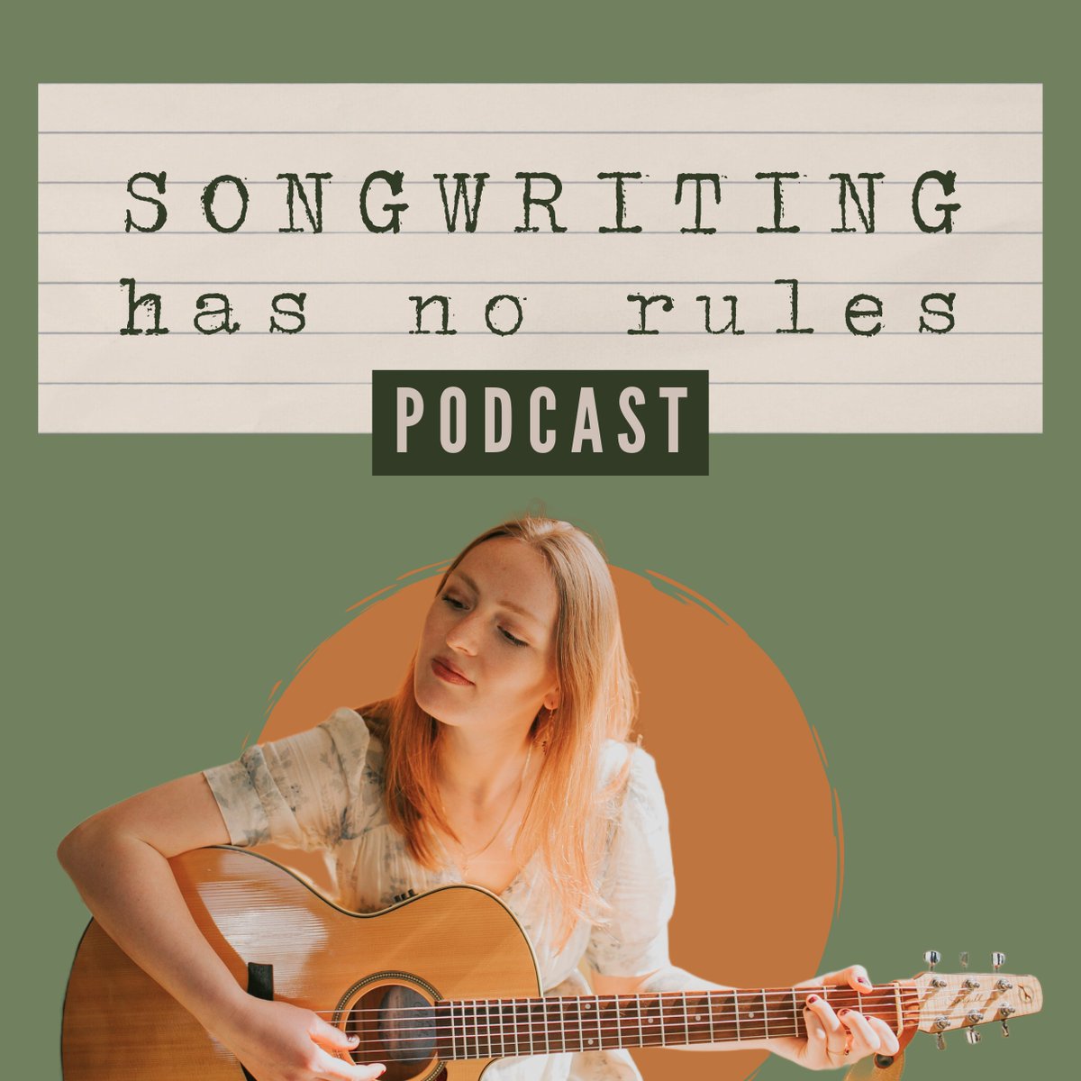 SHNRPodcast's tweet photo. I’m so excited to announce my new podcast, “Songwriting Has No Rules.” 🧡

I created this podcast to have conversations with friends &amp; professional musicians about their creative process. To explore the relationship between a songwriter their craft.

Episode 1 coming soon! 📓🎼 https://t.co/VMWapJVOEU