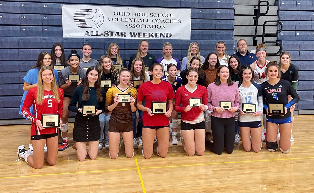 Congratulations to Caroline Diels on receiving her All-Ohio award today at the OHVCA All Star Game at Wooster High School.