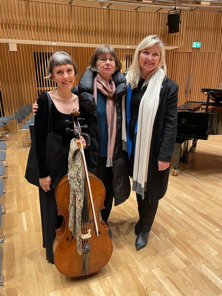ViljarLubi's tweet photo. Fantastic performances by Sten Heinoja and Marcel Johannes Kits, two young men provided an unforgettable evening. As did close to 200 British kids a few hour earlier singing songs from Pärt’s earlier years, also in Estonian! #PärtOxFest in full swing. Also our #popupembassy https://t.co/yyzFBudCI5
