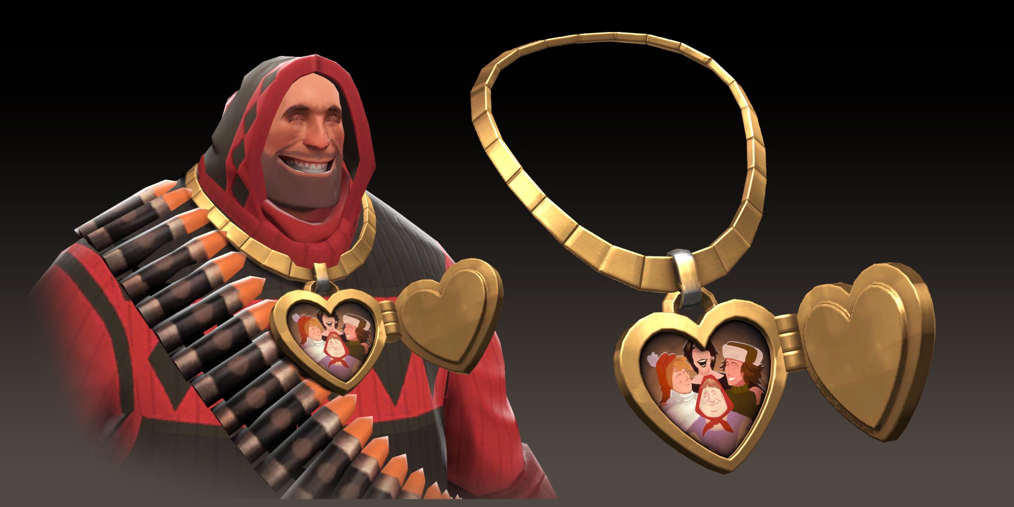 TF2 Emporium on Twitter "New Smissmas Heavy Misc, Heavy Heart! Vote