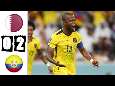 FifaCeremony's tweet photo. Qatar vs Ecuador 0 2 Extended Highlights &amp; All Goals 2022 HD https://t.co/QOmVmopvVG via @YouTube 

@FIFAWorldCup

#FIFAWorldCup2022 #QatarWorldCup2022 #QatarvsEcuador #bts #Qatar2022 #Valencia #Goals #DreamersbyJungkook #FIFAWorldCup https://t.co/uJ7wGdvtMi