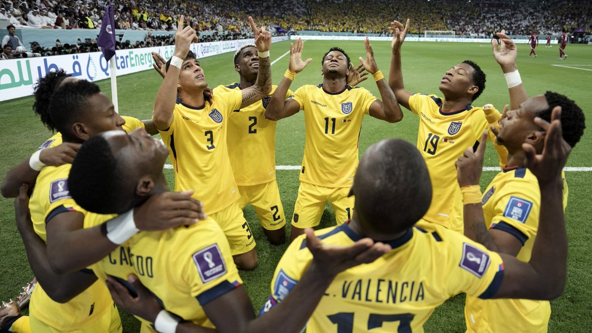The beauty of International Football lies in the fact that it is a great leveller.
A small mountainous nation from South America can kick ass &amp; show a rich Gulf nation it's actual place in  world Football ! 

Mr Infantino, today I feel #ecuadorian !
#FIFAWorldCup #QATvsECU