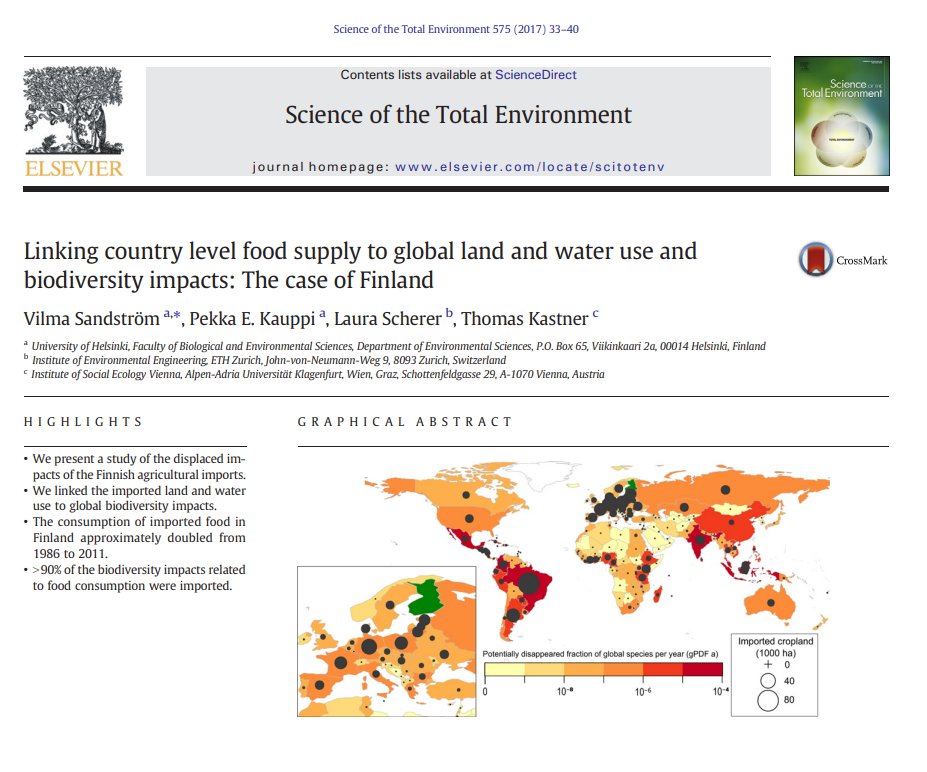 Kotimaisuus näyttää tukevan monimuotoisuutta. Tätä saisi levittää, kun ympäristöstä ja eläimistä äänekkäimmin huolestuneiden kansalaisten lautasilla tuppaa olemaan lähinnä tuontiruokaa,
