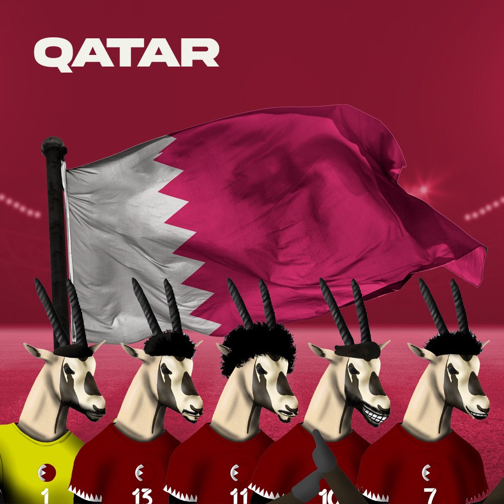 Wishing Qatar good luck at the World Cup 2022

opensea.io/collection/ara…