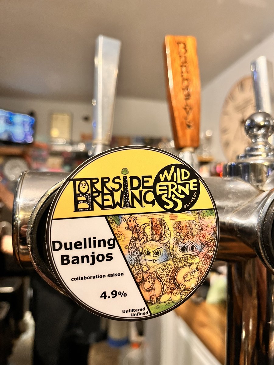 enjoying the <a href="/Torrside/">Torrside Brewing</a> saison collaboration for Sunday 🍻