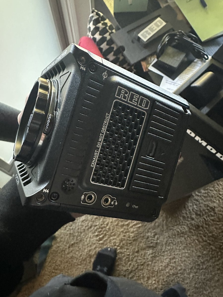 KarlWhinnery's tweet photo. Got a Red Komodo! Super excited to get this all rigged up and start putting it through its paces.
#hotkarlproductions #reddigital #redkomodo #komodo #cinematography #camera #cinemacamera #Filmmaker #filmmakers #filmmaking https://t.co/t5M07LRFLw