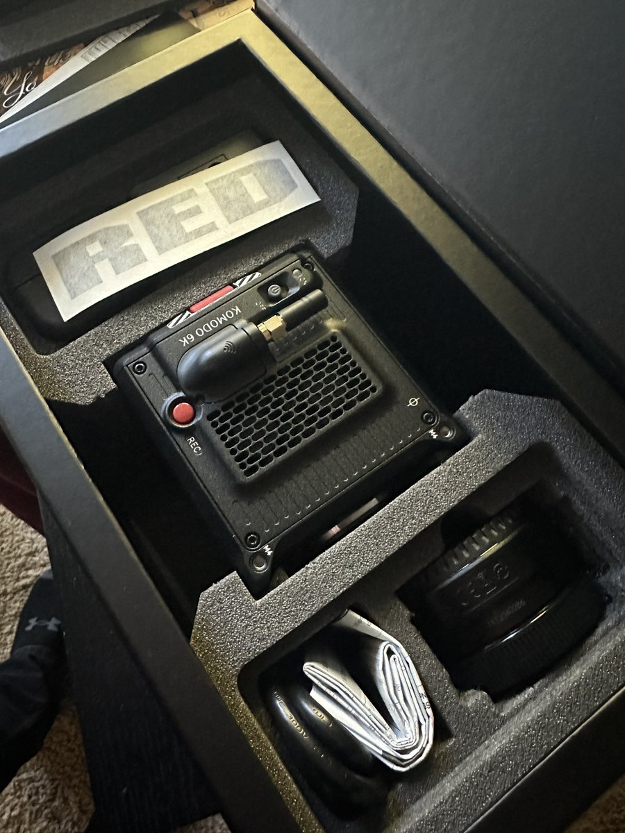KarlWhinnery's tweet photo. Got a Red Komodo! Super excited to get this all rigged up and start putting it through its paces.
#hotkarlproductions #reddigital #redkomodo #komodo #cinematography #camera #cinemacamera #Filmmaker #filmmakers #filmmaking https://t.co/t5M07LRFLw