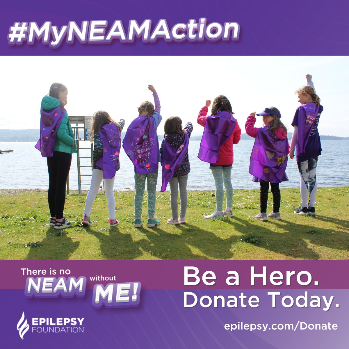 EpilepsyFdn's tweet photo. You can make a difference! Help us work towards a world free from epilepsy and fear of the next seizure. Make a difference today: https://t.co/rh3N2ulbJL https://t.co/oUgKmyDFYl
